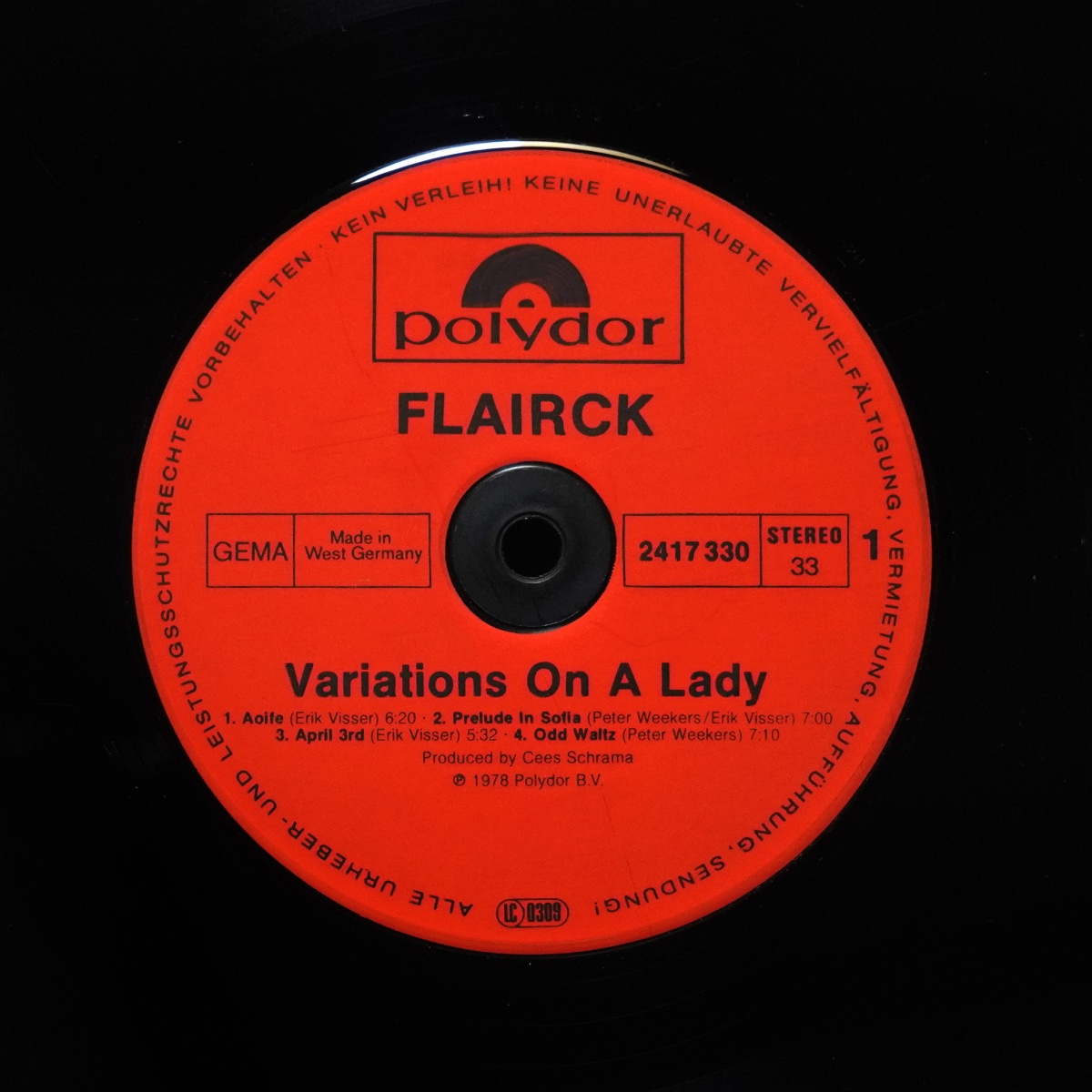 LP Flairck — Variations On A Lady фото 2