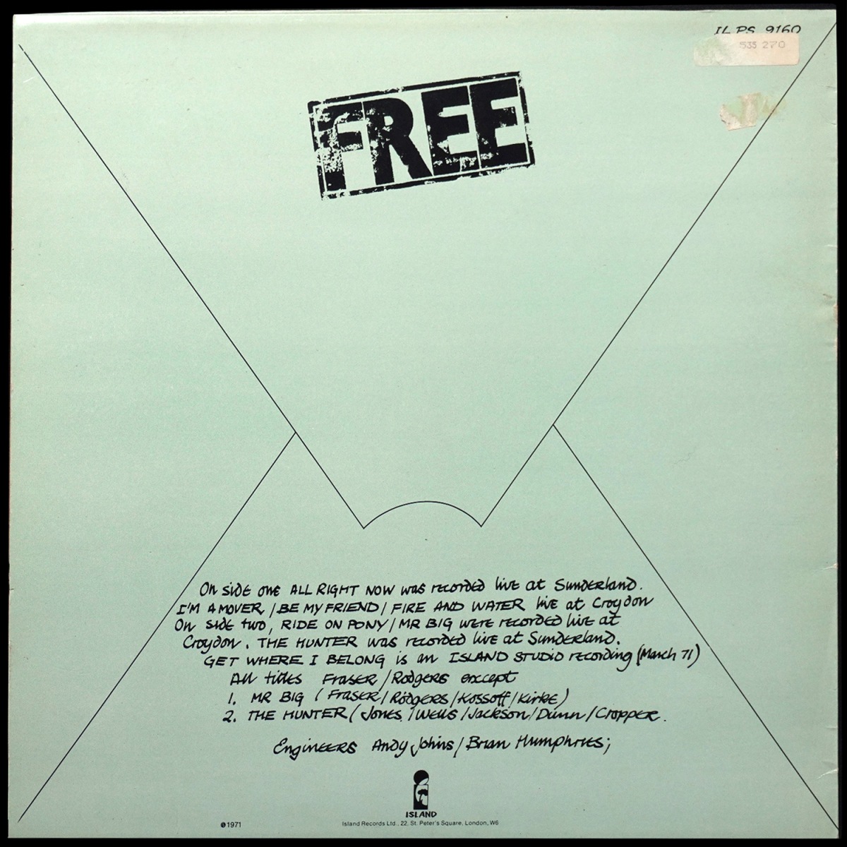 LP Free — Free Live! фото 2