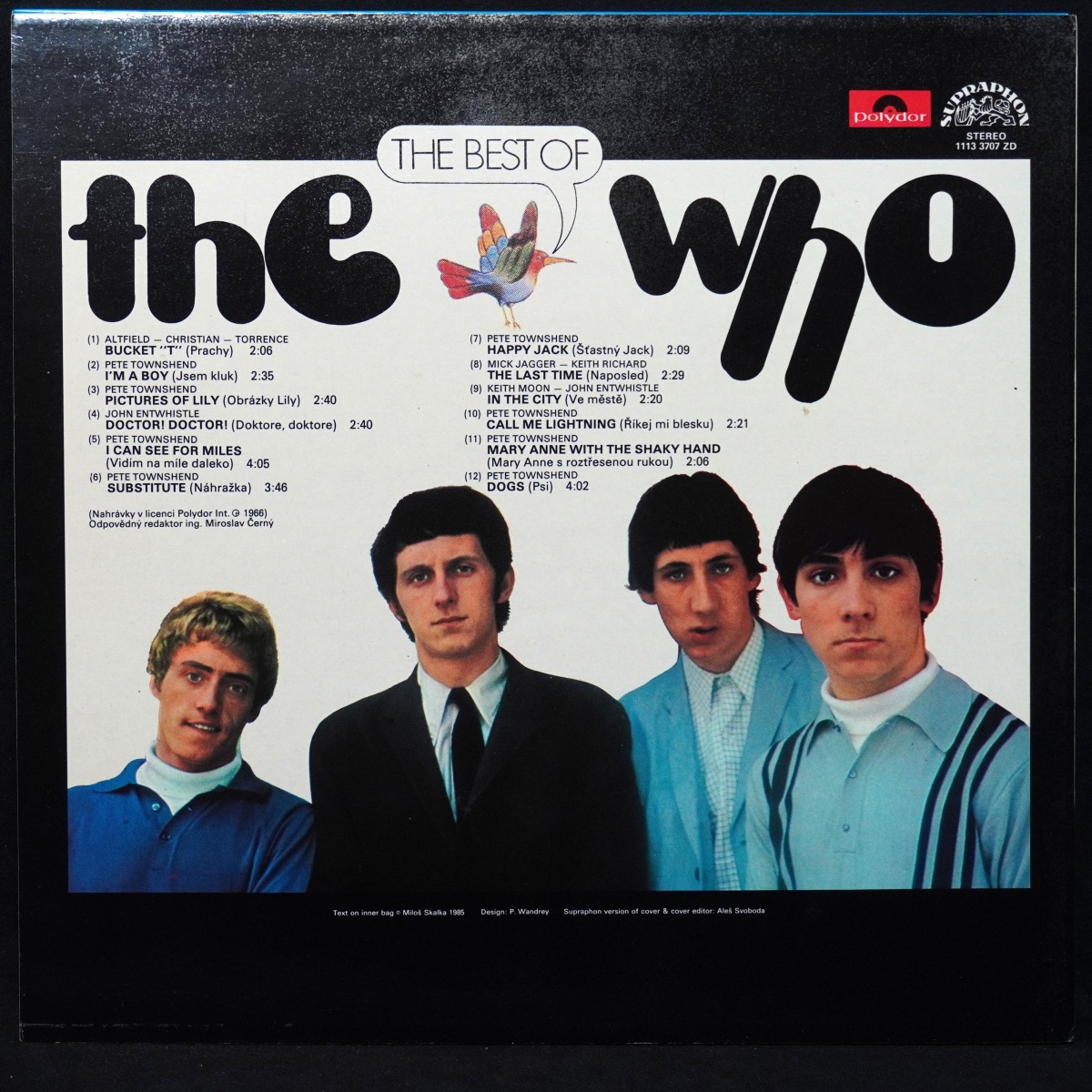 LP Who — Best Of The Who фото 2