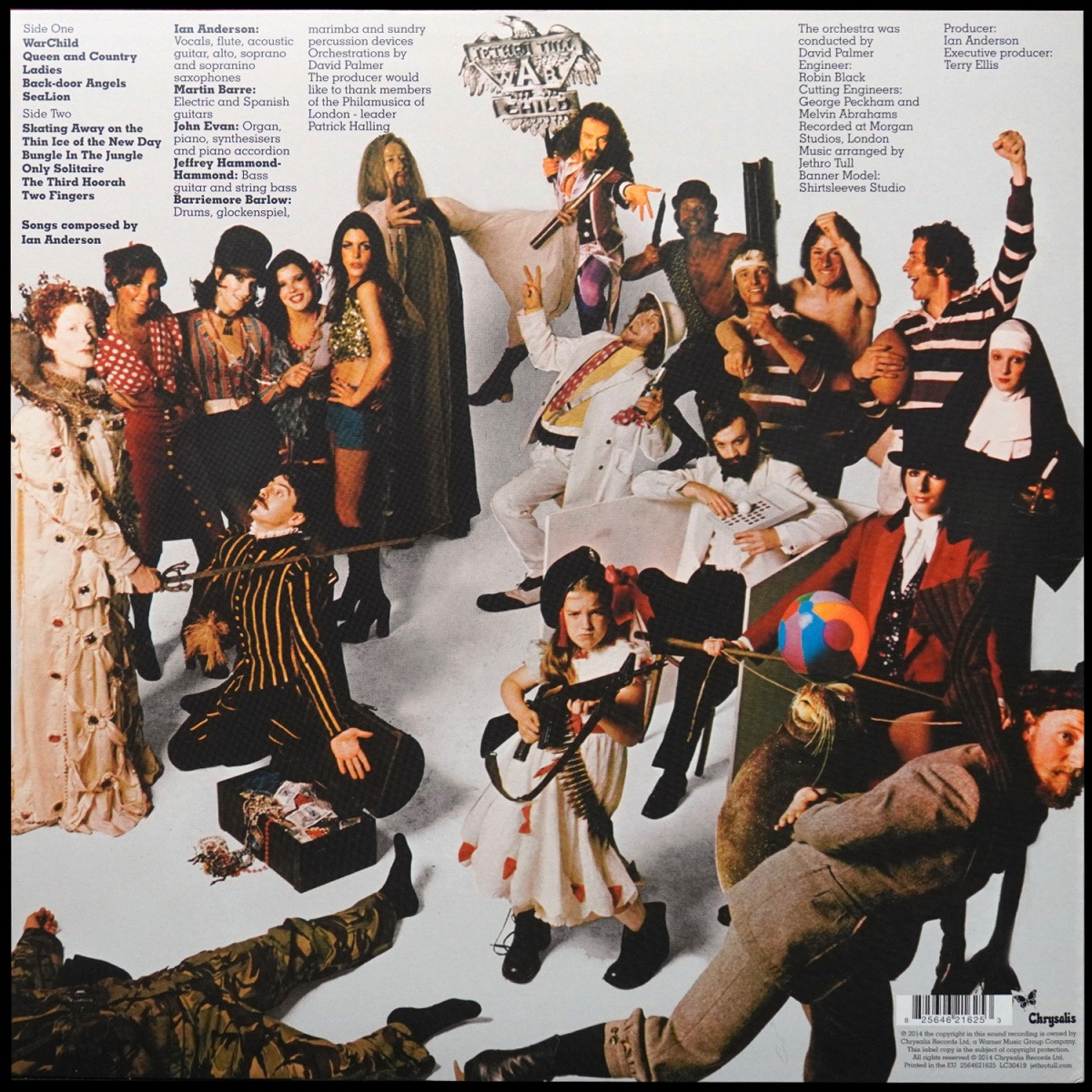 LP Jethro Tull — WarChild (40th Anniversary Edition) (+ буклет) фото 2