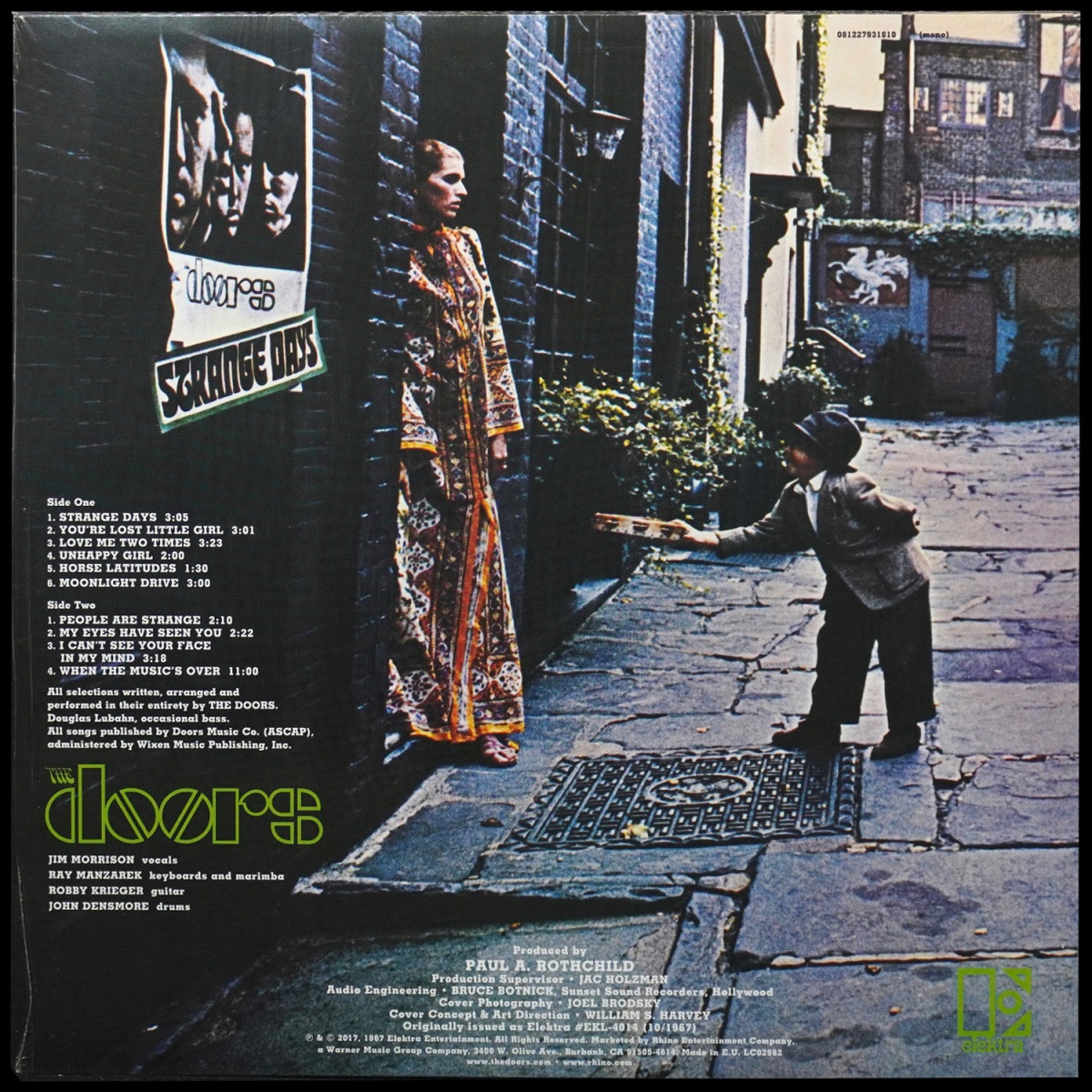 LP Doors — Strange Days (моно) фото 2