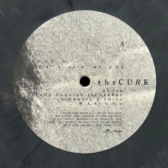 LP Cure — Songs Of A Lost World (цветной винил) фото 5