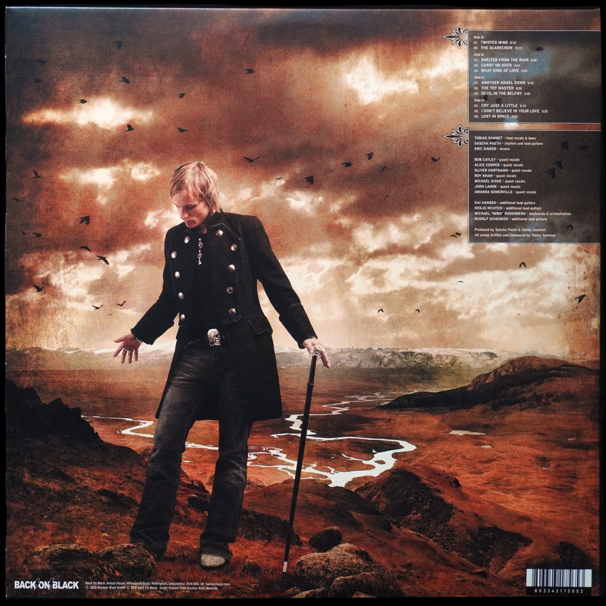 LP Tobias Sammet's Avantasia — Scarecrow (2LP) фото 2