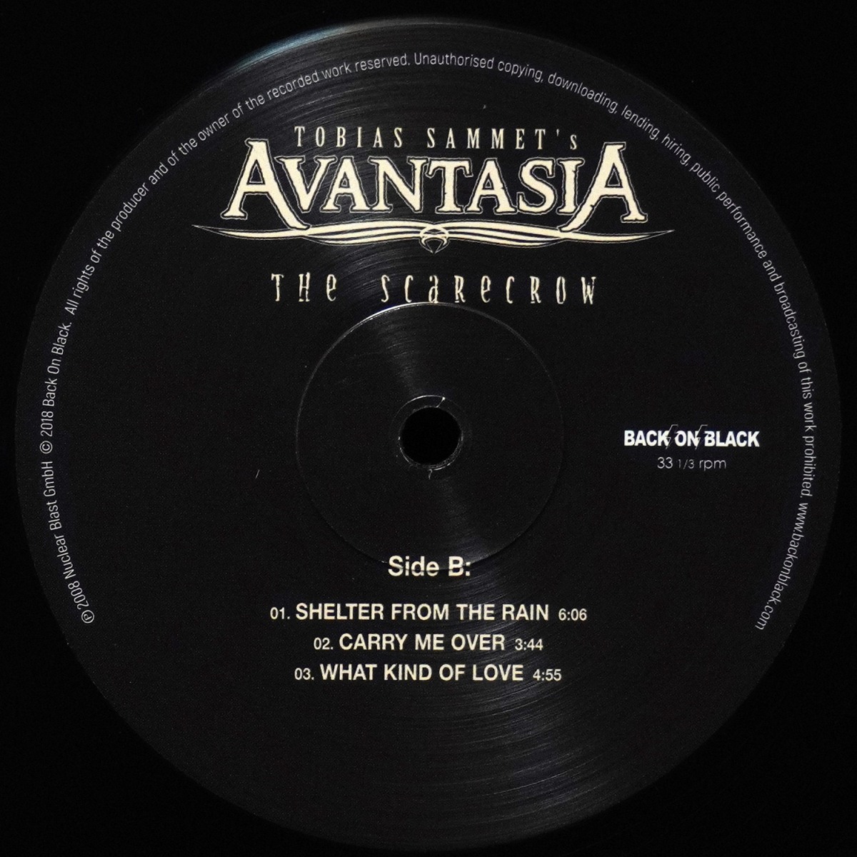 LP Tobias Sammet's Avantasia — Scarecrow (2LP) фото 5