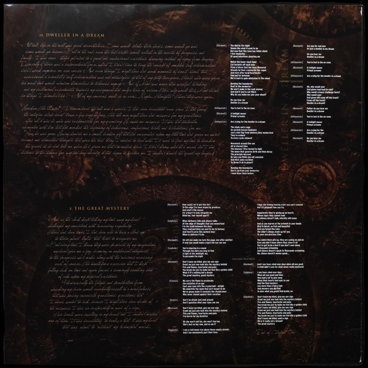 LP Tobias Sammet's Avantasia — Mystery Of Time (A Rock Epic) (2LP, + постер) фото 5