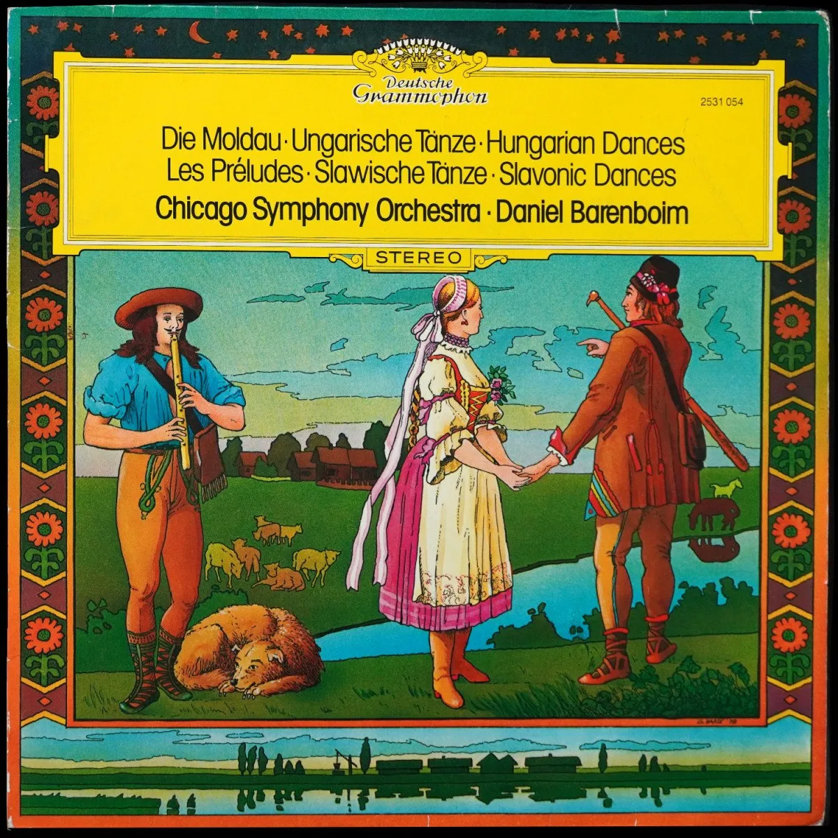 LP Daniel Barenboim — Die Moldau • Ungarische Tanze = Hungarian Dances / Les Preludes • Slawische Tanze = Slavonic Dances фото