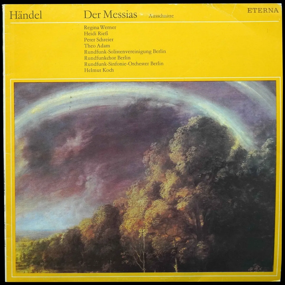 LP Helmut Koch — Handel: Der Messias, Ausschnitte фото