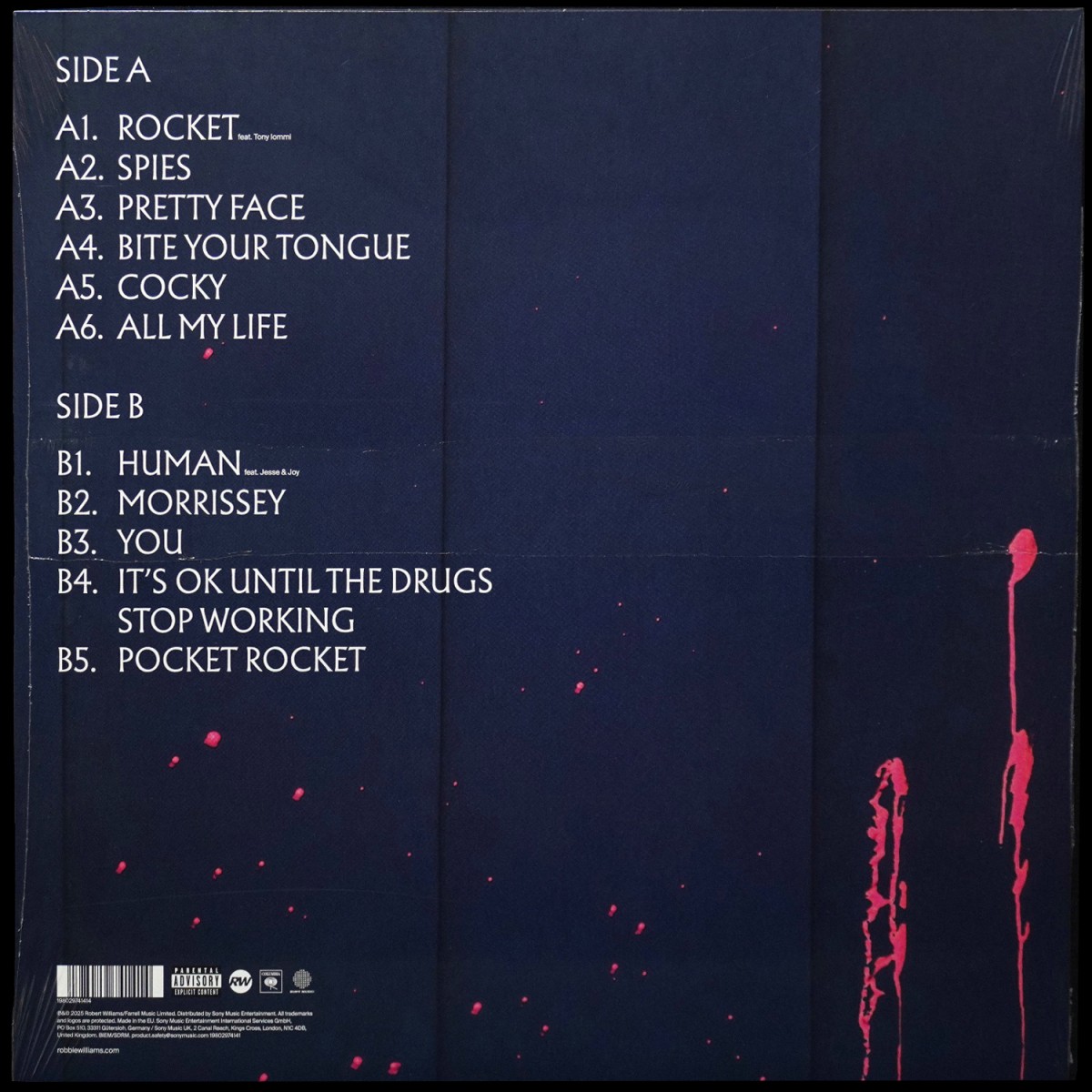 LP Robbie Williams — Britpop фото 2