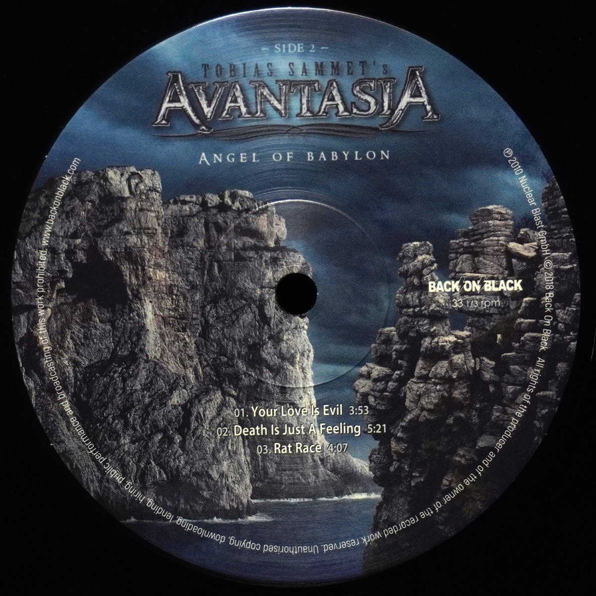 LP Tobias Sammet's Avantasia — Angel Of Babylon (2LP) фото 7
