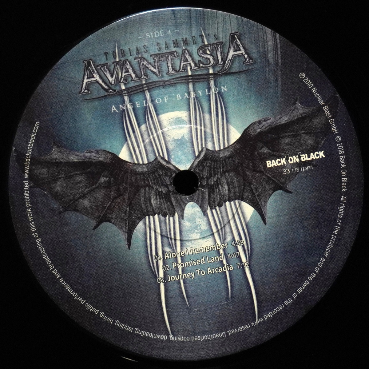 LP Tobias Sammet's Avantasia — Angel Of Babylon (2LP) фото 6