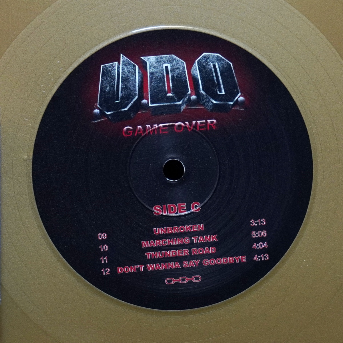 LP U.D.O. — Game Over (2LP, цветной винил) фото 5