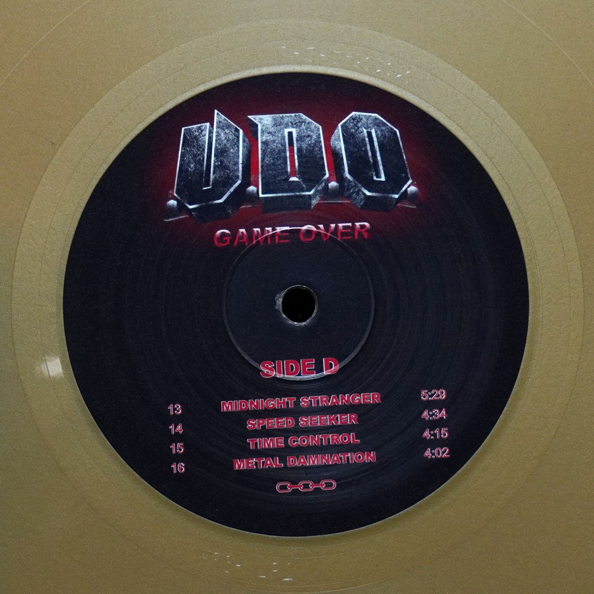 LP U.D.O. — Game Over (2LP, цветной винил) фото 7