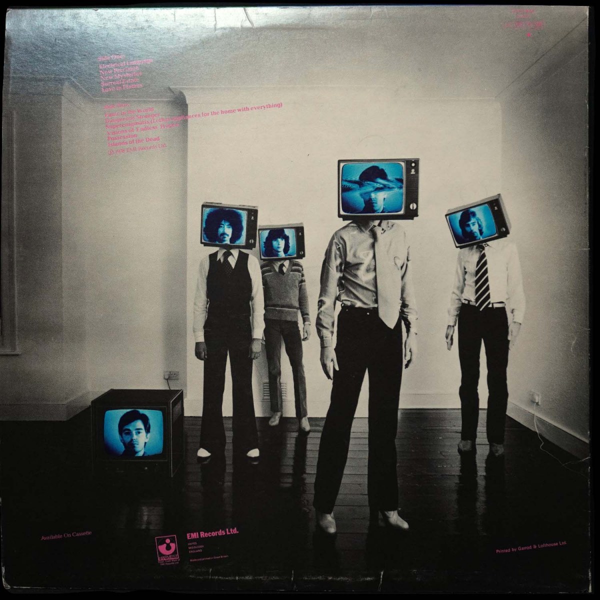 LP Be Bop Deluxe — Drastic Plastic фото 2