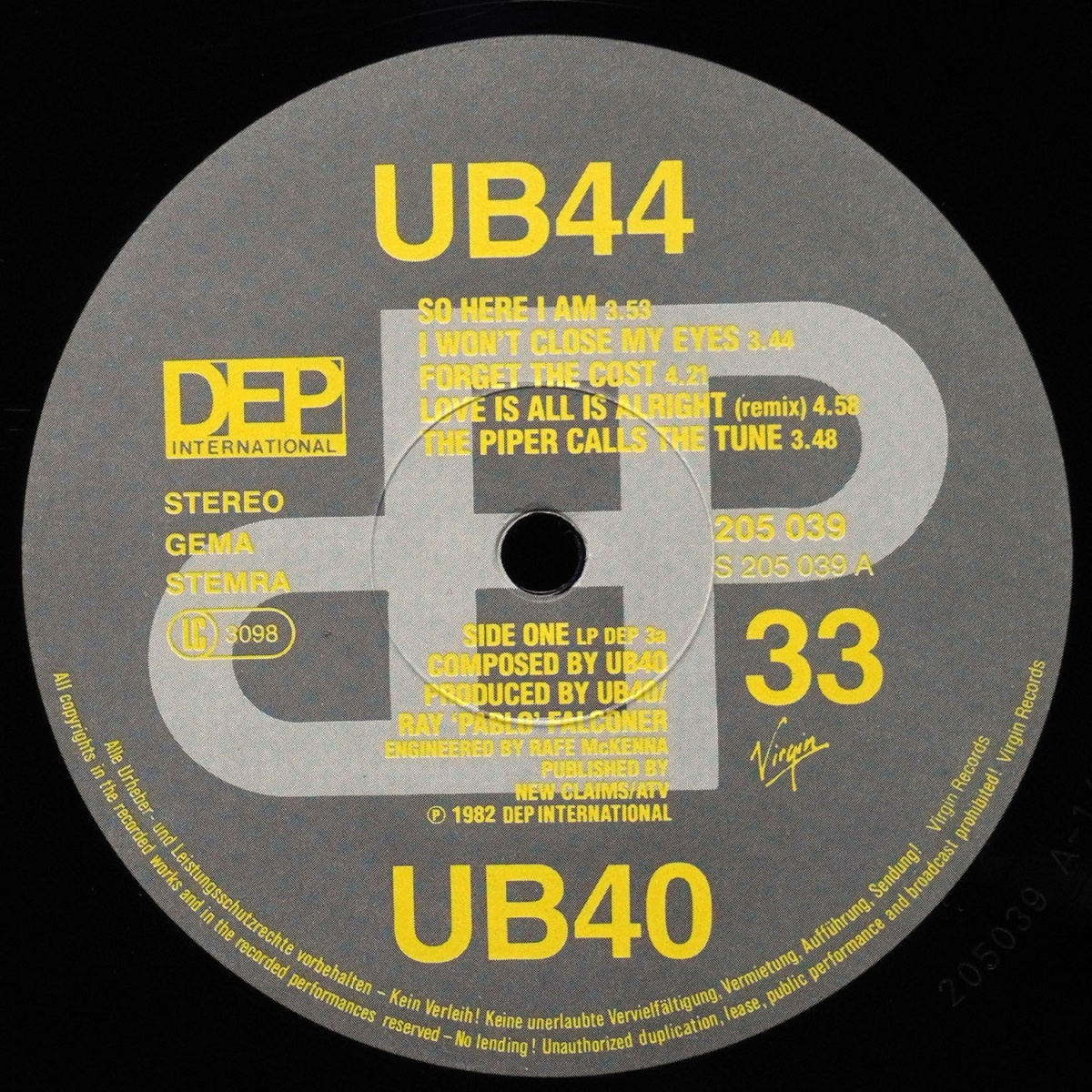 LP UB40 — UB44 фото 3