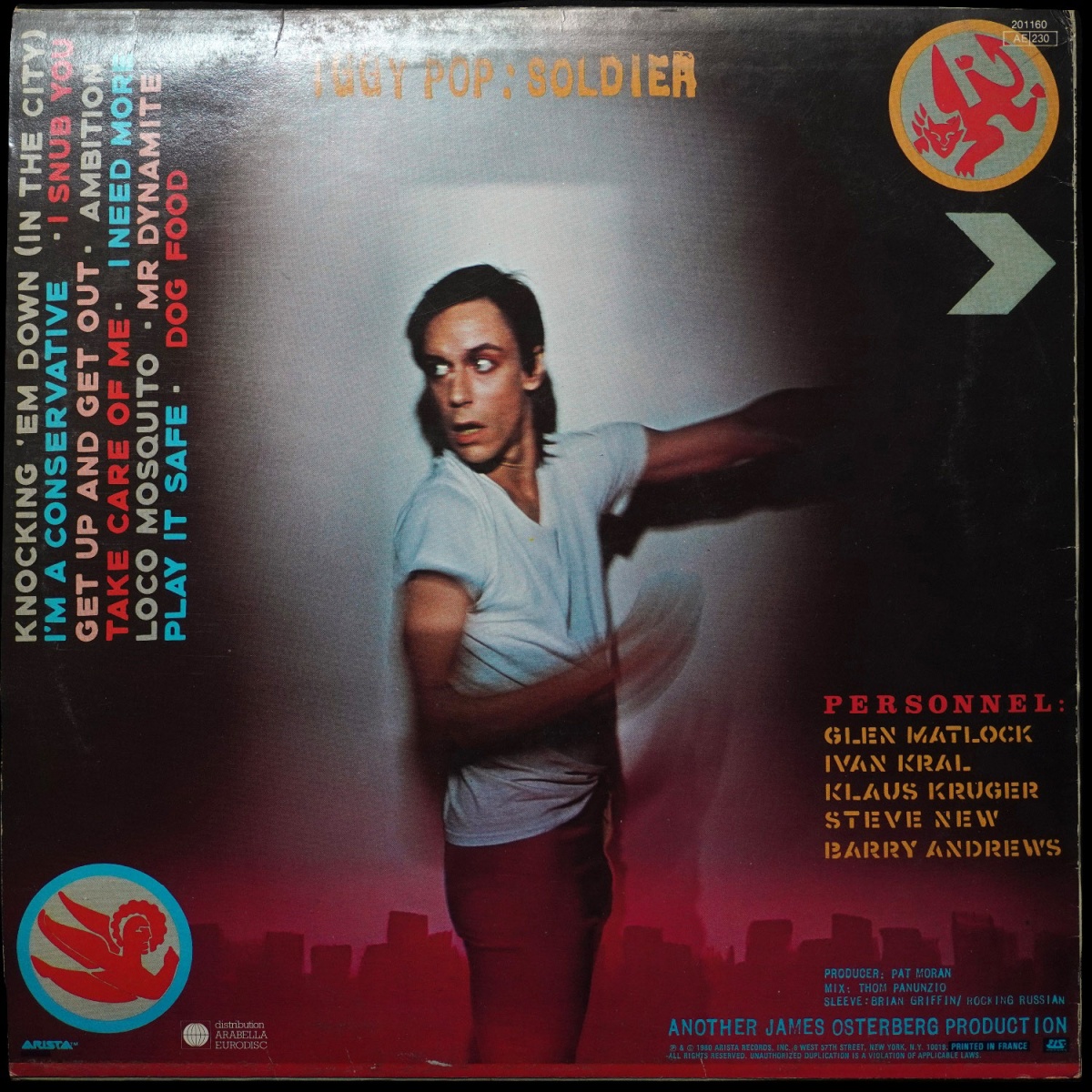 LP Iggy Pop — Soldier фото 2