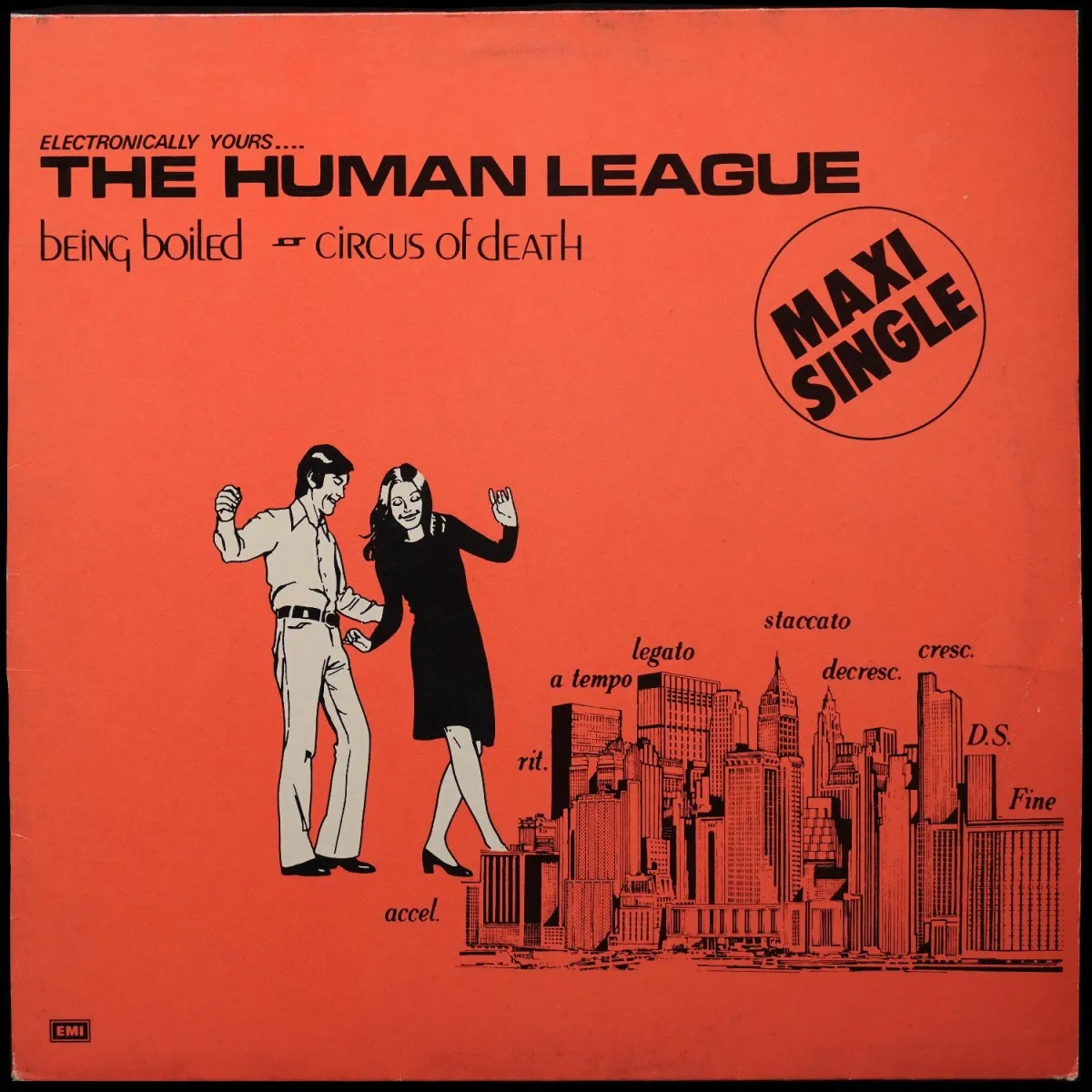 LP Human League — Being Boiled / Circus Of Death (макси сингл) фото