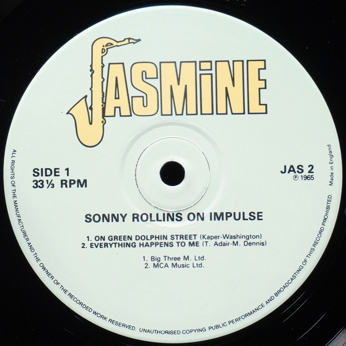 LP Sonny Rollins — On Impulse! фото 2