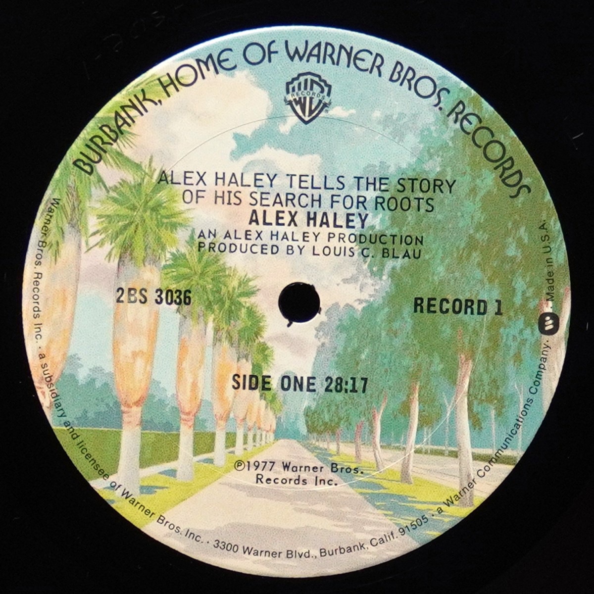 LP Alex Haley — Tells The Story Of His Search For Roots (2LP) фото 3