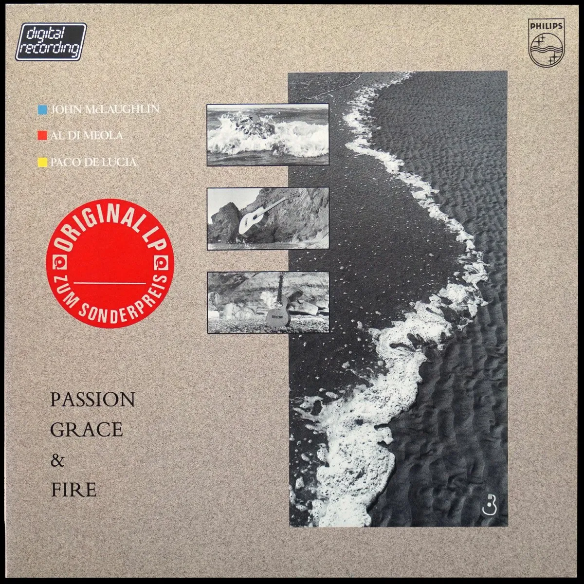 LP John McLaughlin — Passion, Grace & Fire фото