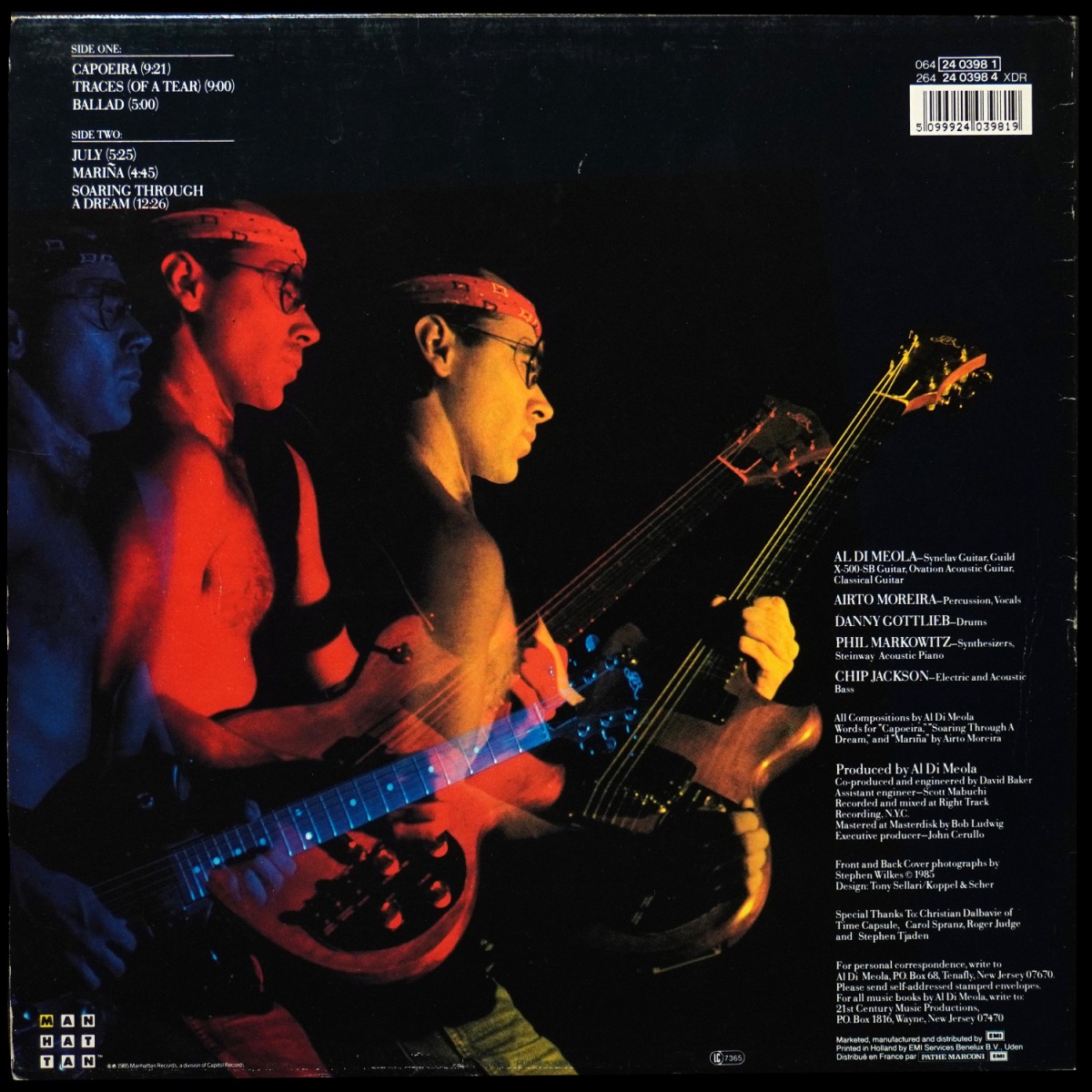 LP Al Di Meola Project — Soaring Through A Dream фото 2