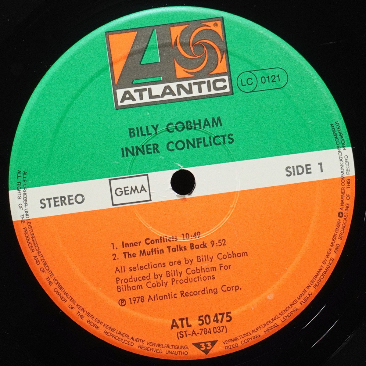 LP Billy Cobham — Inner Conflicts фото 3