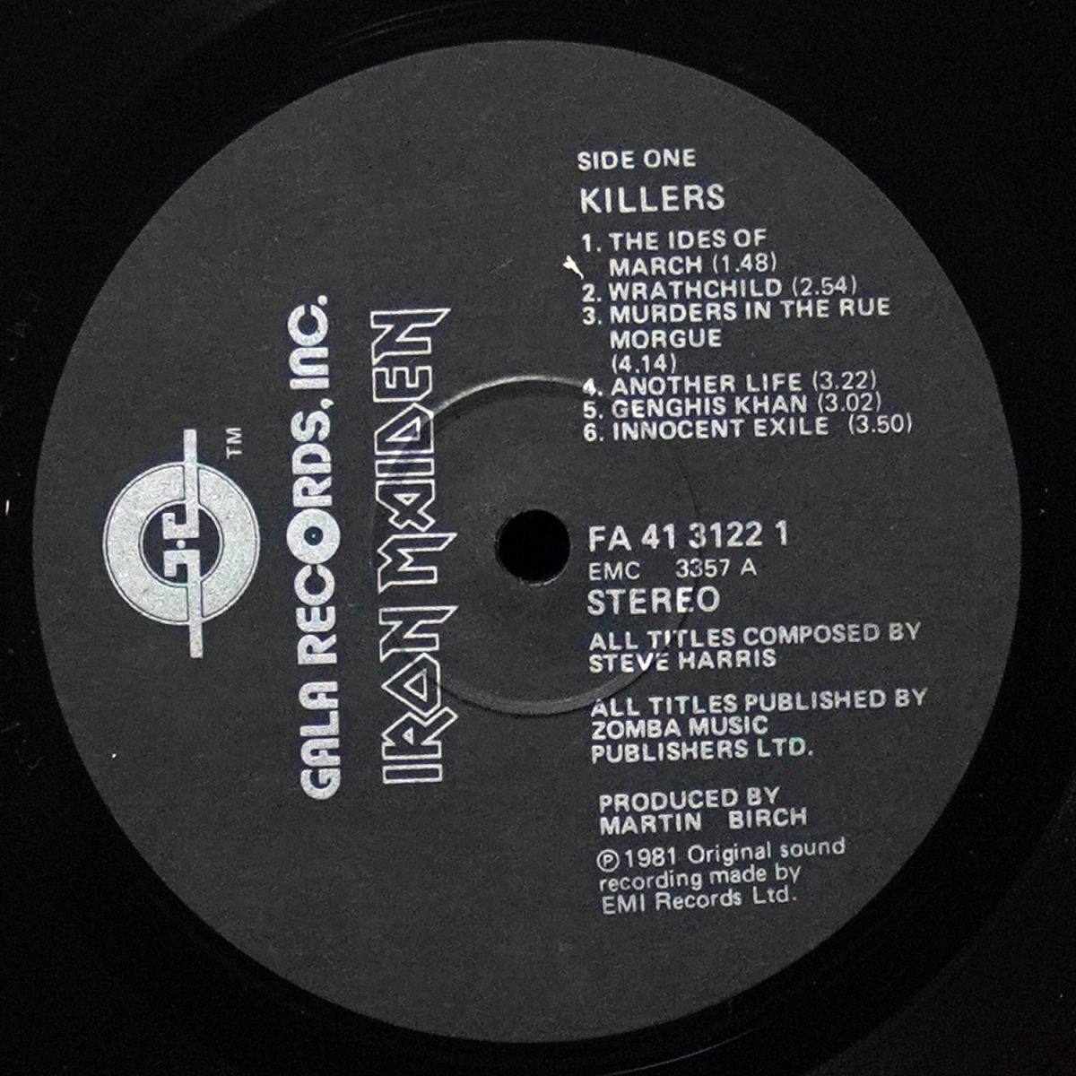 LP Iron Maiden — Killers фото 3
