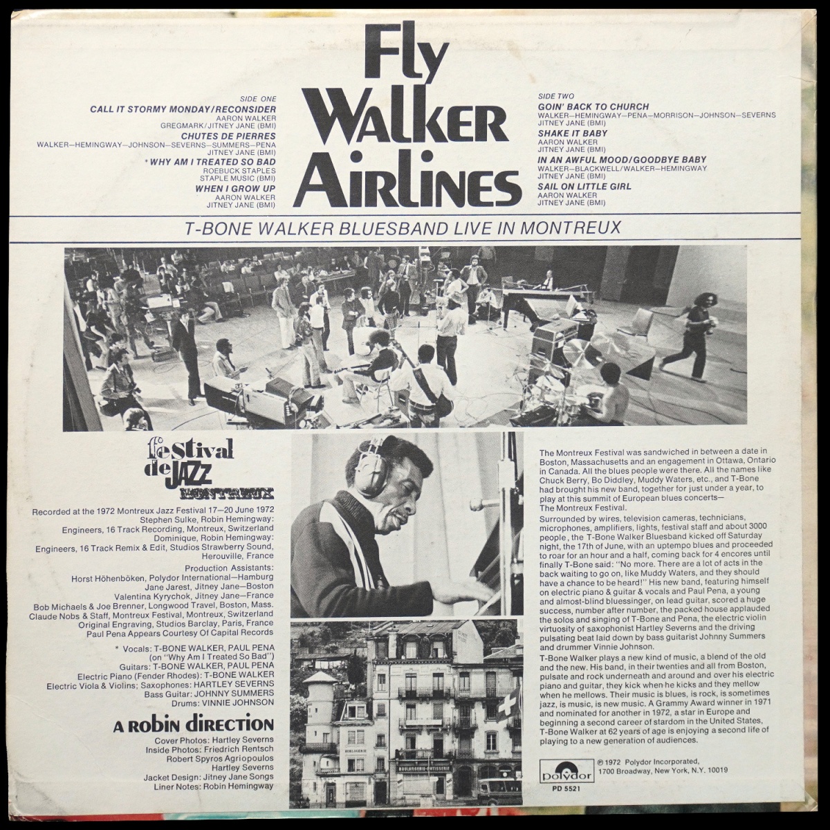 LP T-Bone Walker — Fly Walker Airlines фото 2