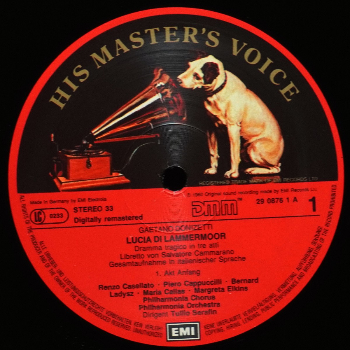 LP Maria Callas — Piero Cappuccilli, Ferruccio Tagliavini, Tullio Serafin ‎– Donizetti - Lucia Di Lammermoor (2LP, бокс, + буклет) фото 3