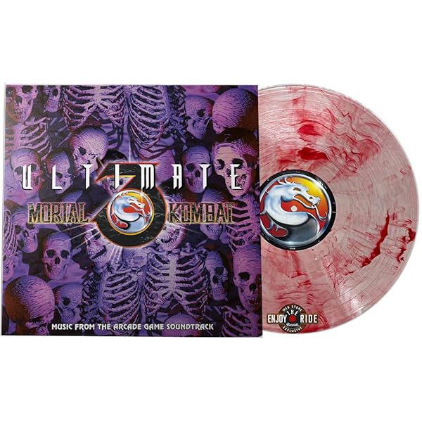 LP Dan Forden — Ultimate Mortal Kombat 3 : Music From The Arcade Game Soundtrack (красный прозрачный винил) фото 3