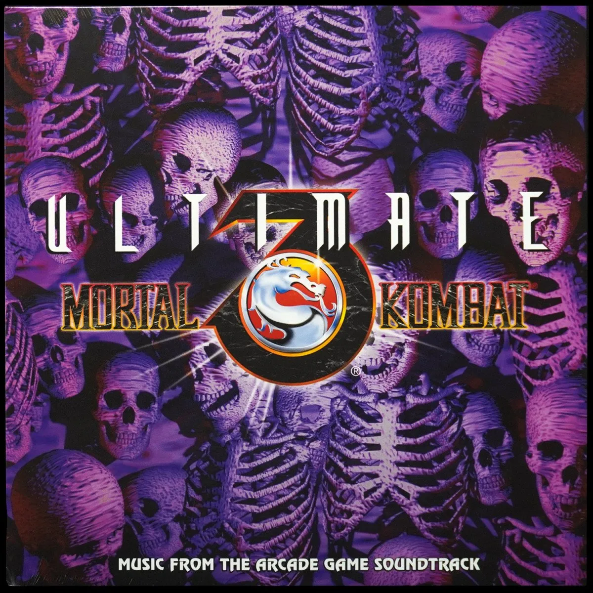 LP Dan Forden — Ultimate Mortal Kombat 3 : Music From The Arcade Game Soundtrack (красный прозрачный винил) фото