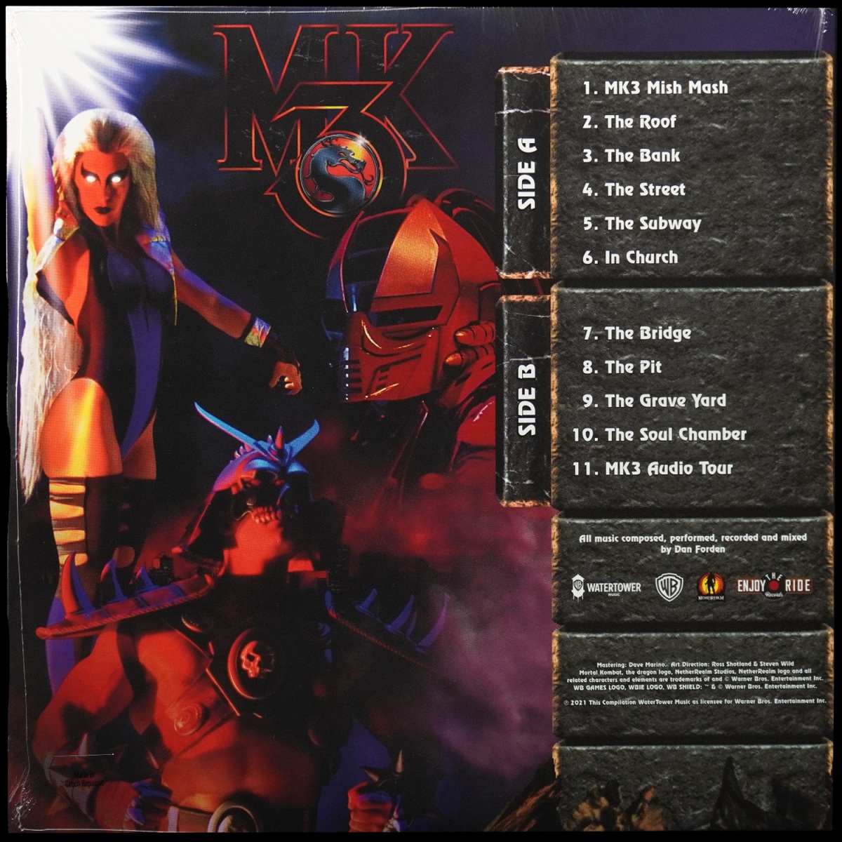 LP Dan Forden — Ultimate Mortal Kombat 3 : Music From The Arcade Game Soundtrack (красный прозрачный винил) фото 2