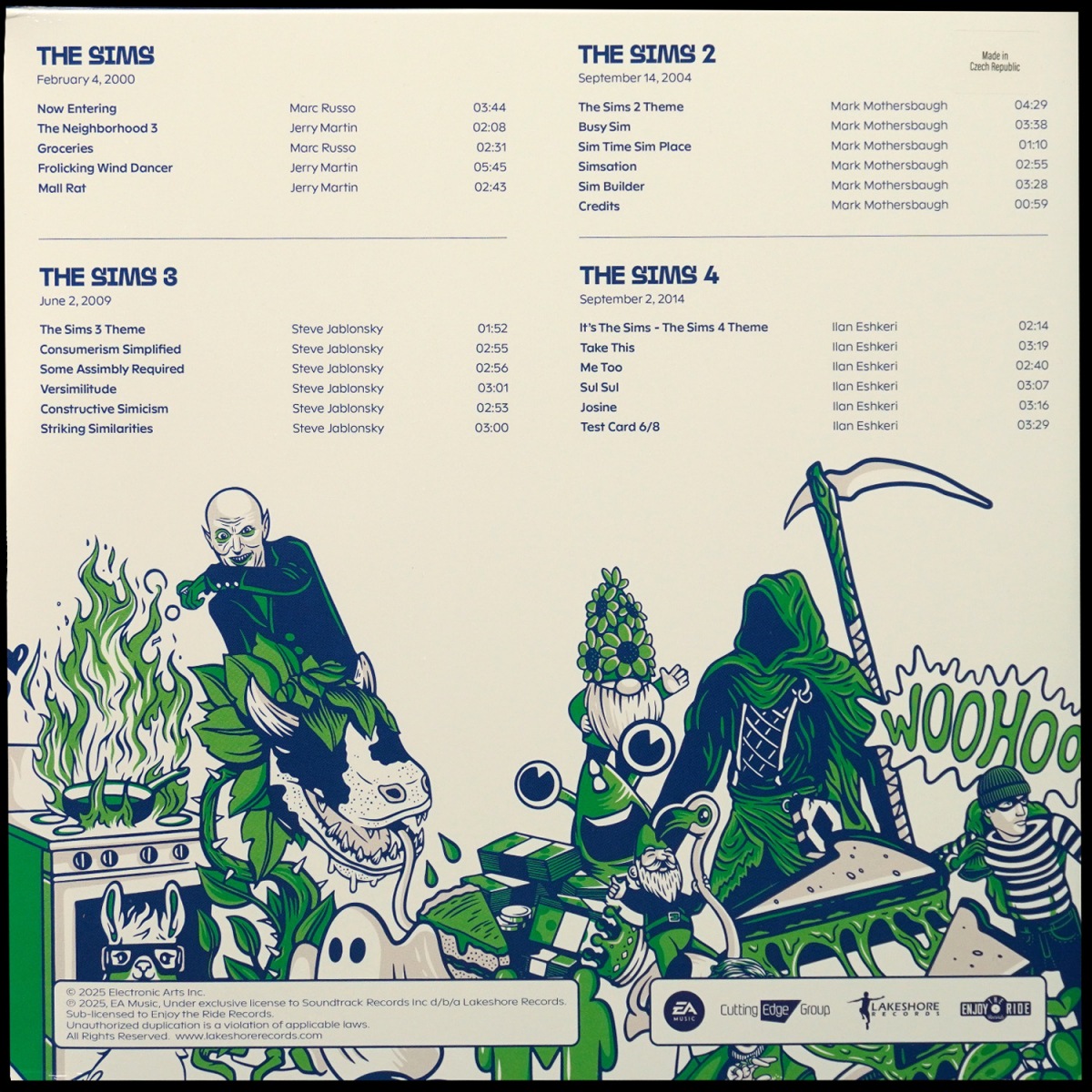 LP V/A — Sims 25 (2LP, цветной винил) фото 2