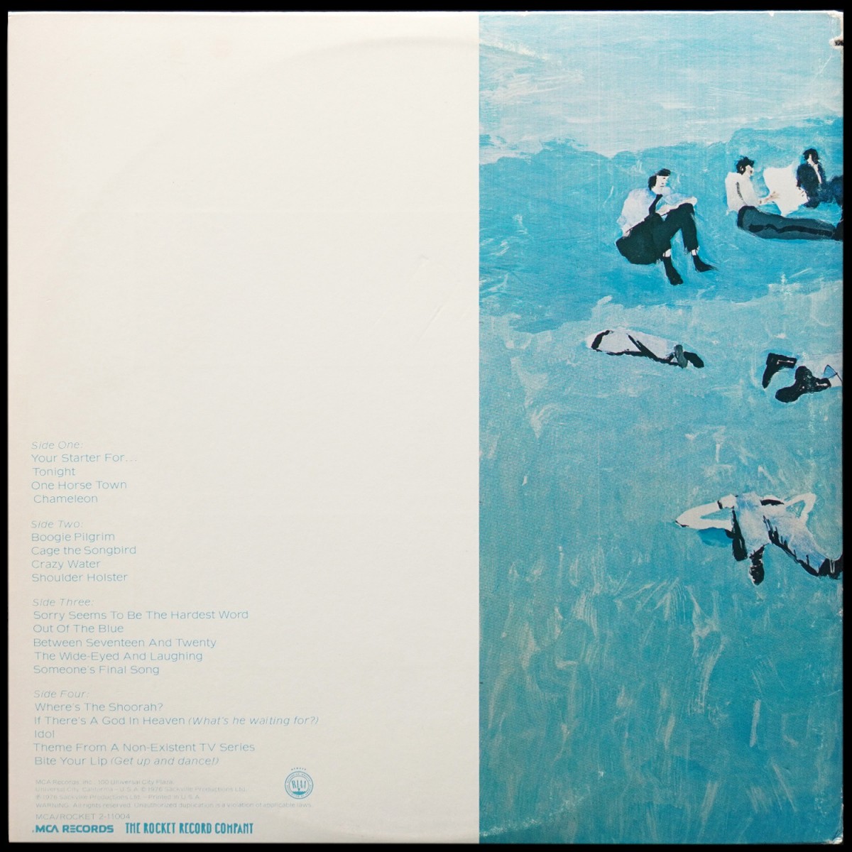 LP Elton John — Blue Moves (2LP) фото 2