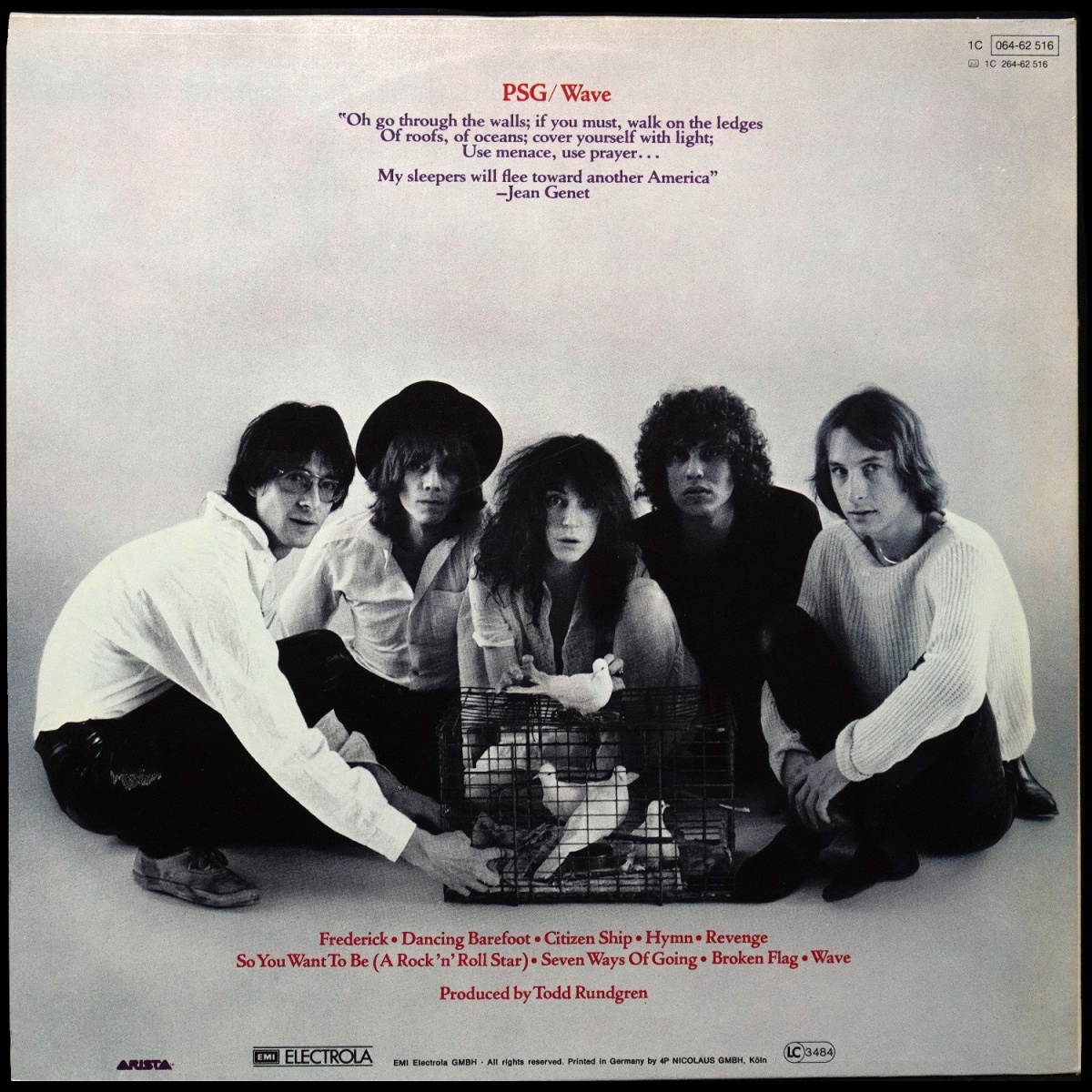 LP Patti Smith Group — Wave фото 3