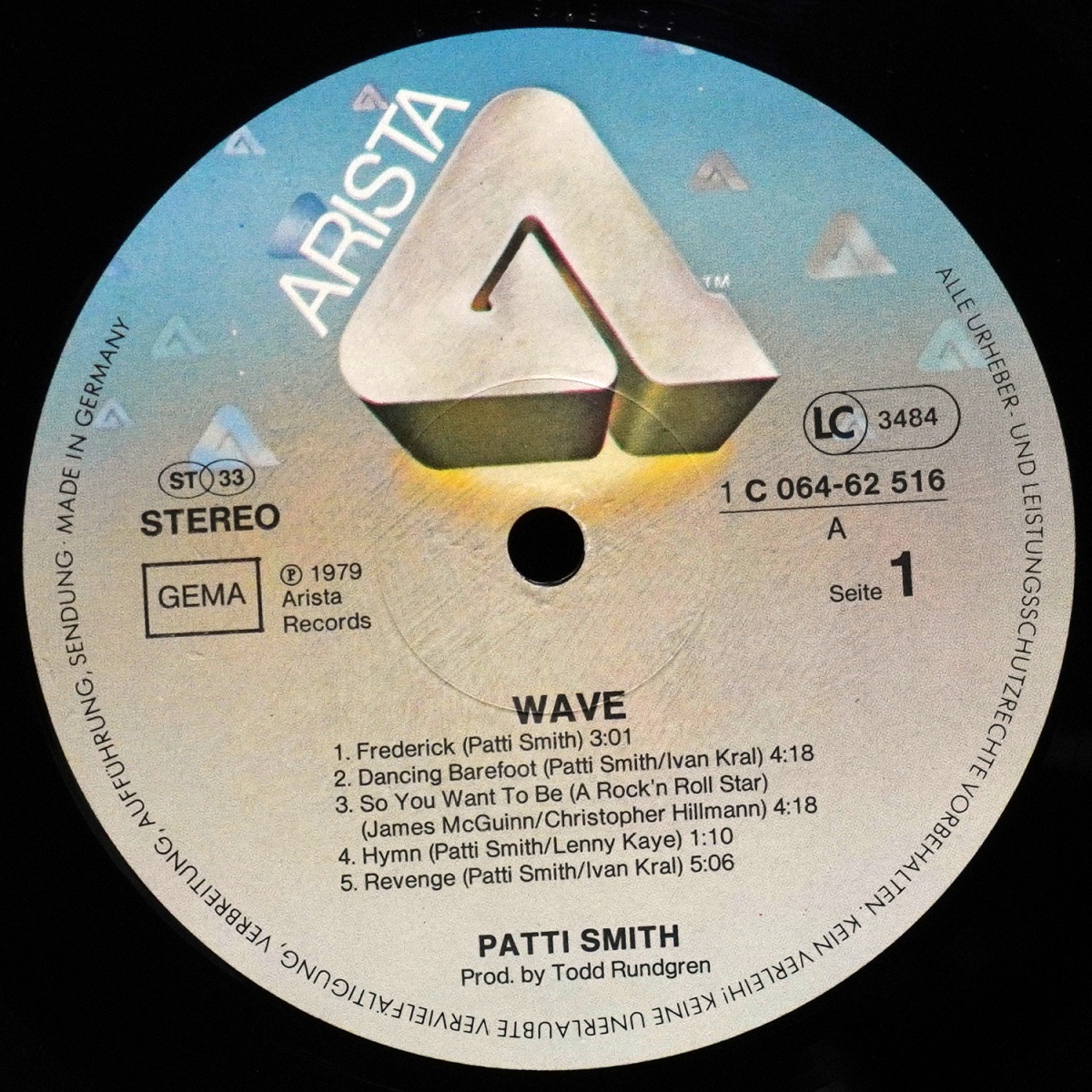 LP Patti Smith Group — Wave фото 2