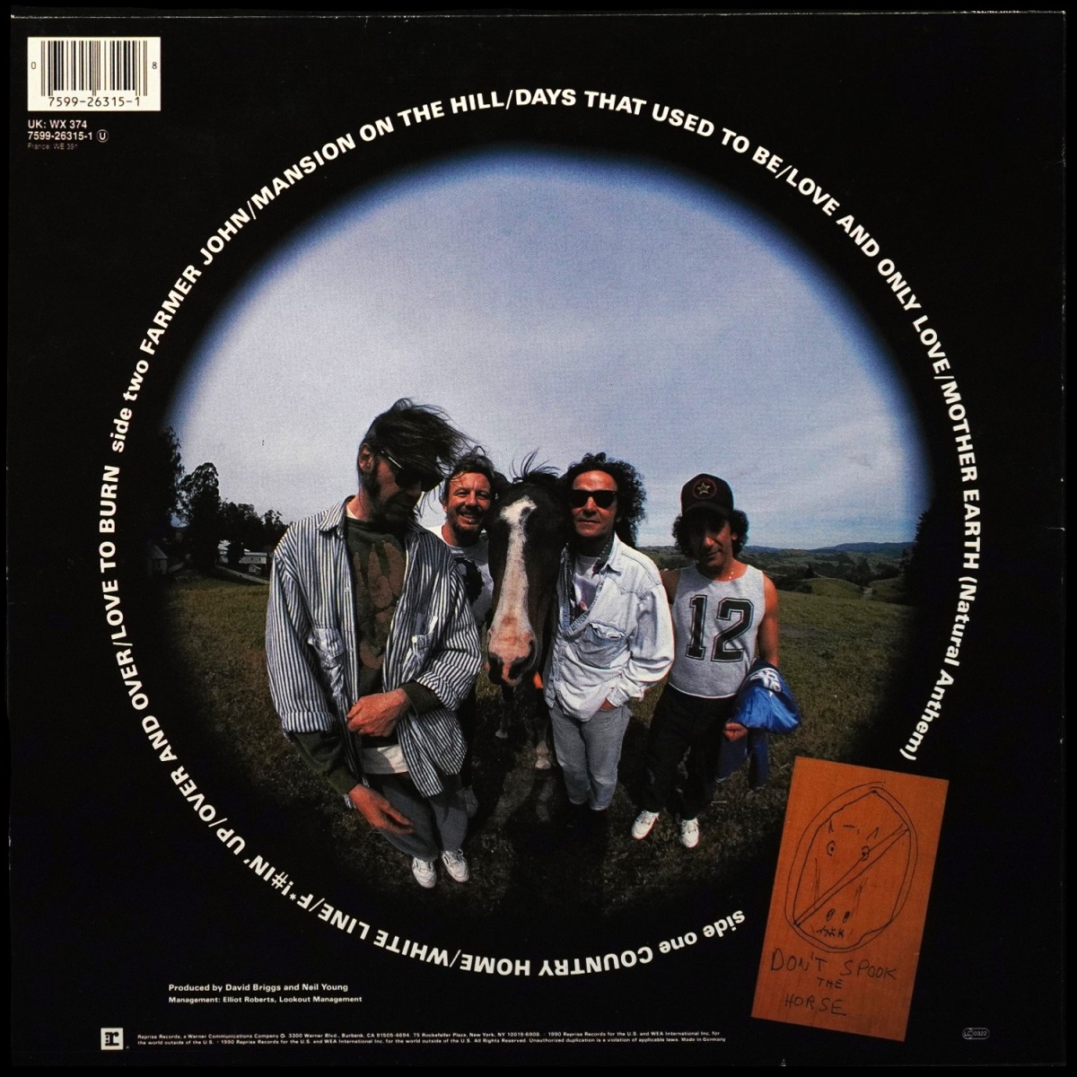 LP Neil Young — Ragged Glory фото 2