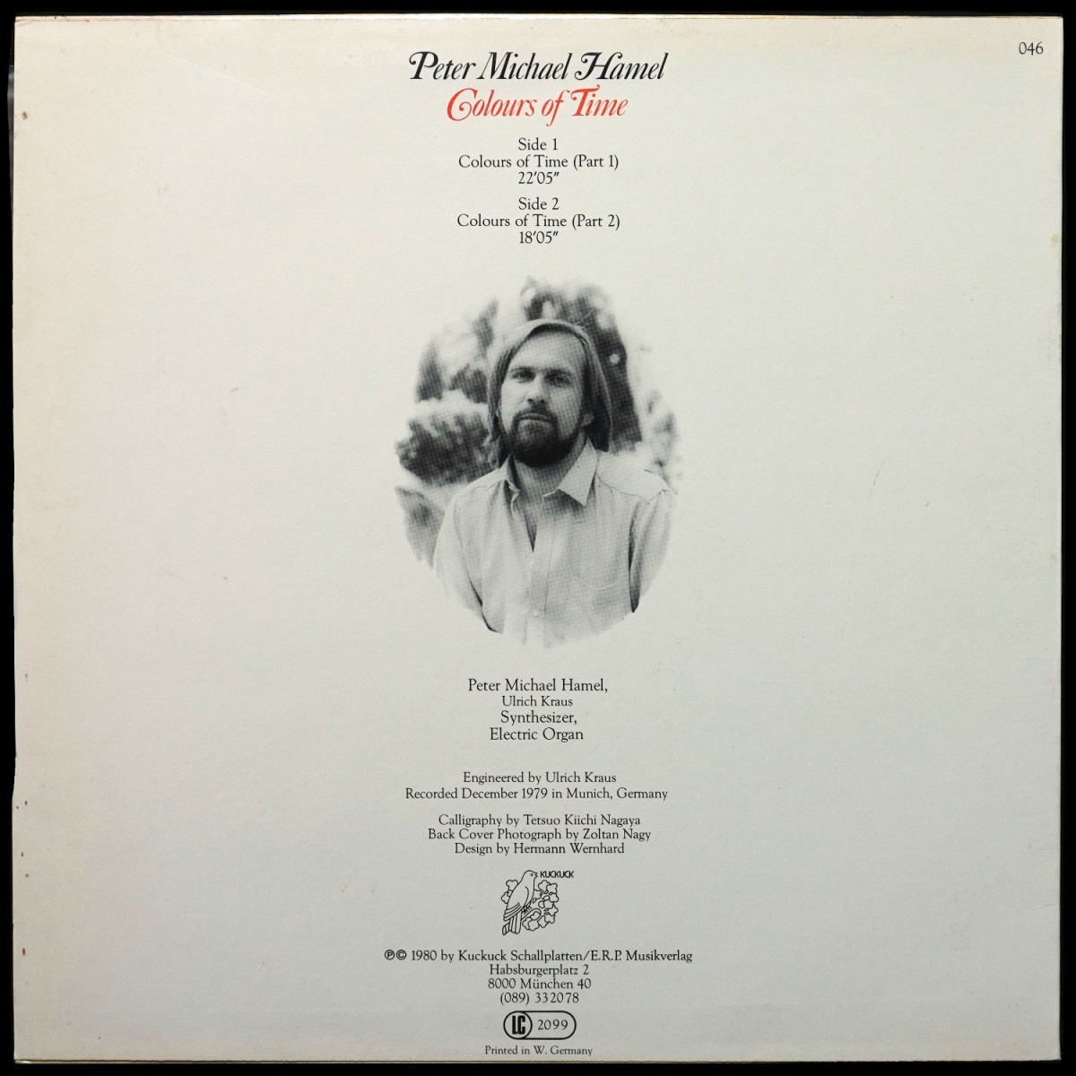 LP Peter Michael Hamel — Colours Of Time фото 3