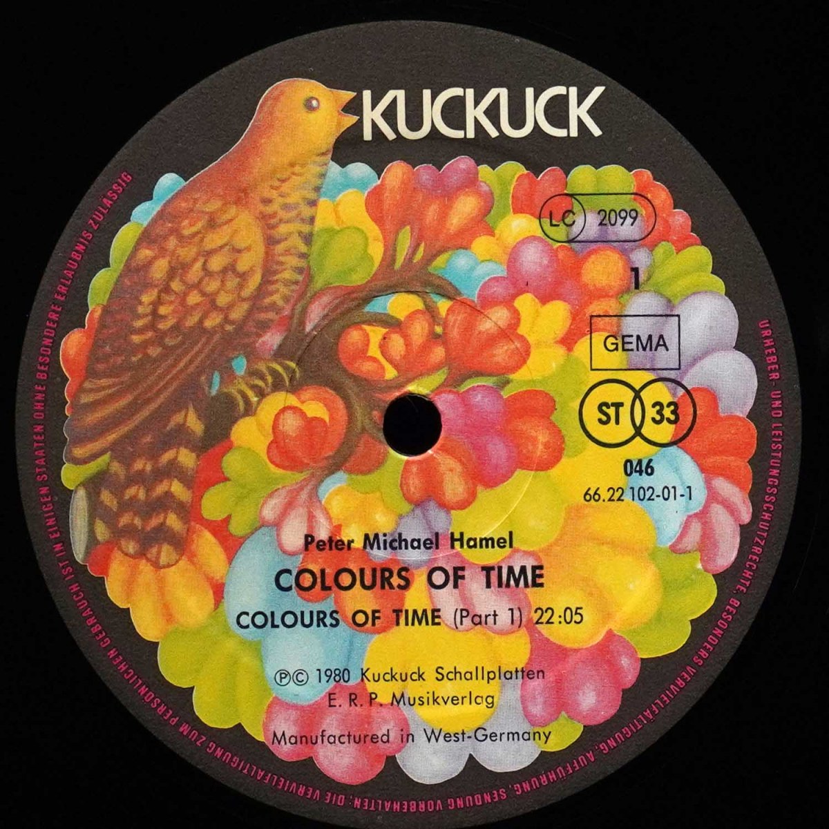 LP Peter Michael Hamel — Colours Of Time фото 2
