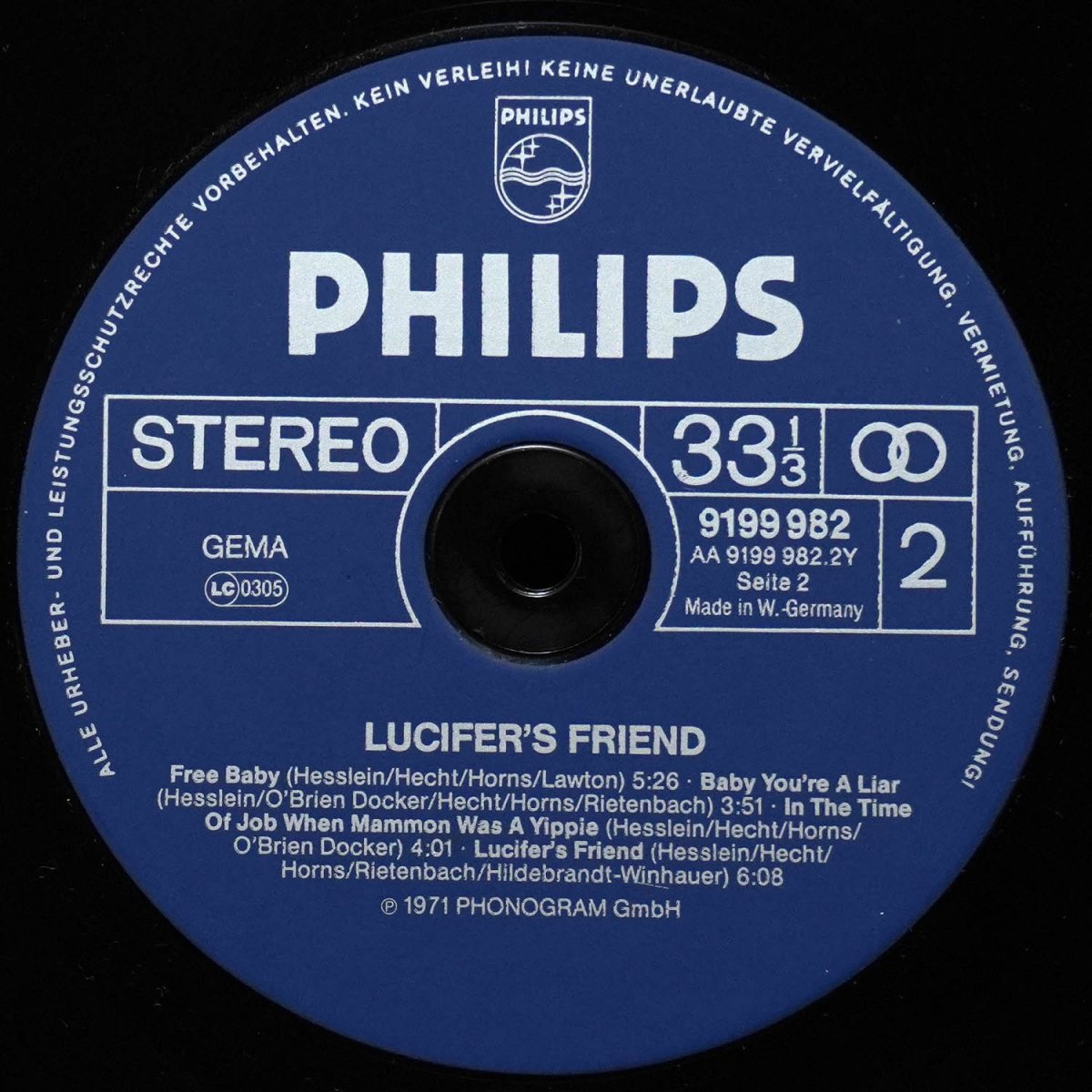 LP Lucifer's Friend — Lucifer's Friend - 2 Original LPs (2LP) фото 4