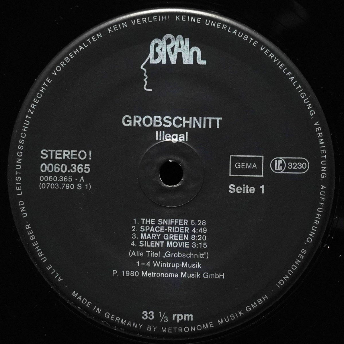 LP Grobschnitt — Illegal фото 2