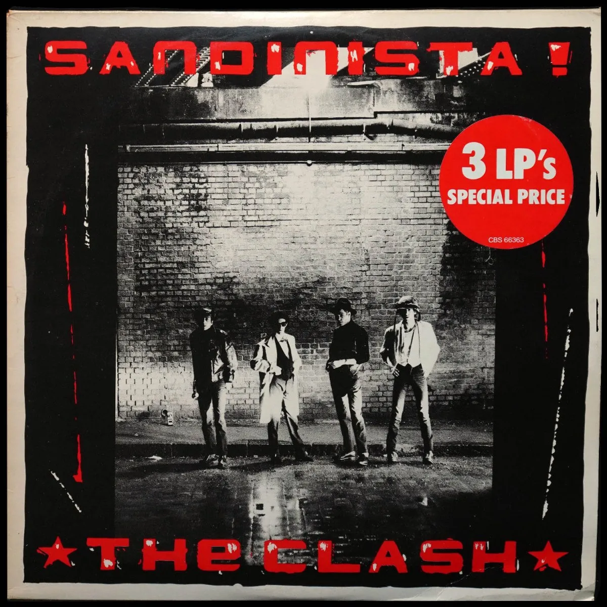LP Clash — Sandinista! (3LP) фото