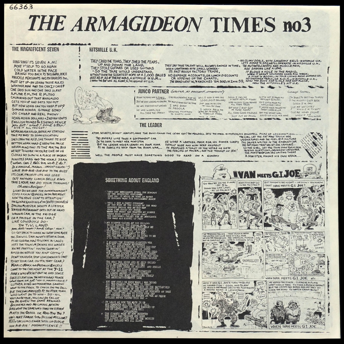 LP Clash — Sandinista! (3LP) фото 10