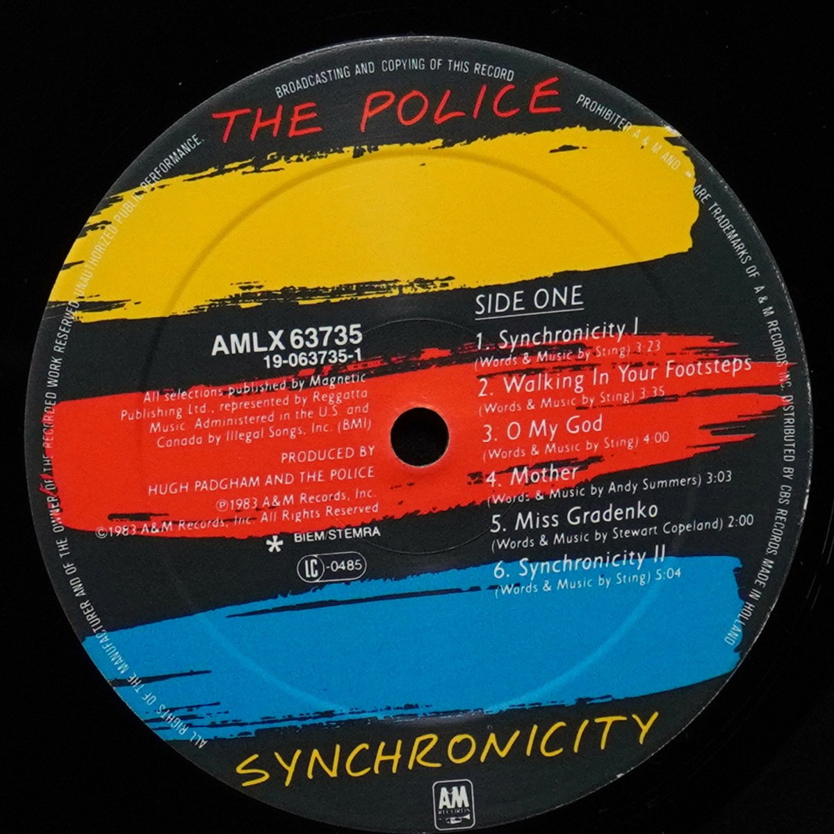LP Police — Synchronicity фото 3