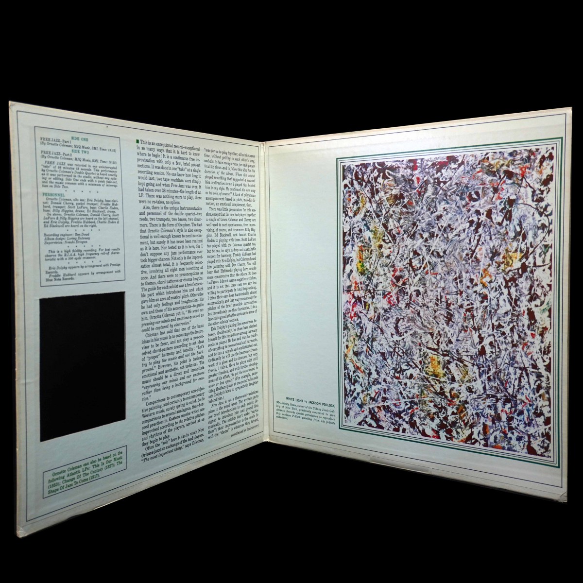 LP Ornette Coleman Double Quartet — Free Jazz - A Collective Improvisation By фото 3