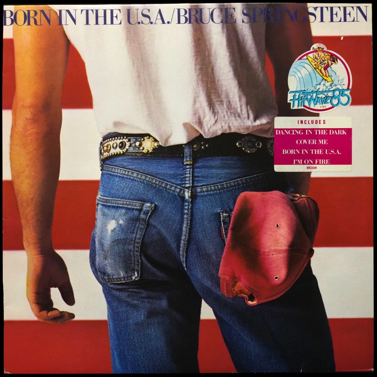 LP Bruce Springsteen — Born In The U.S.A. фото