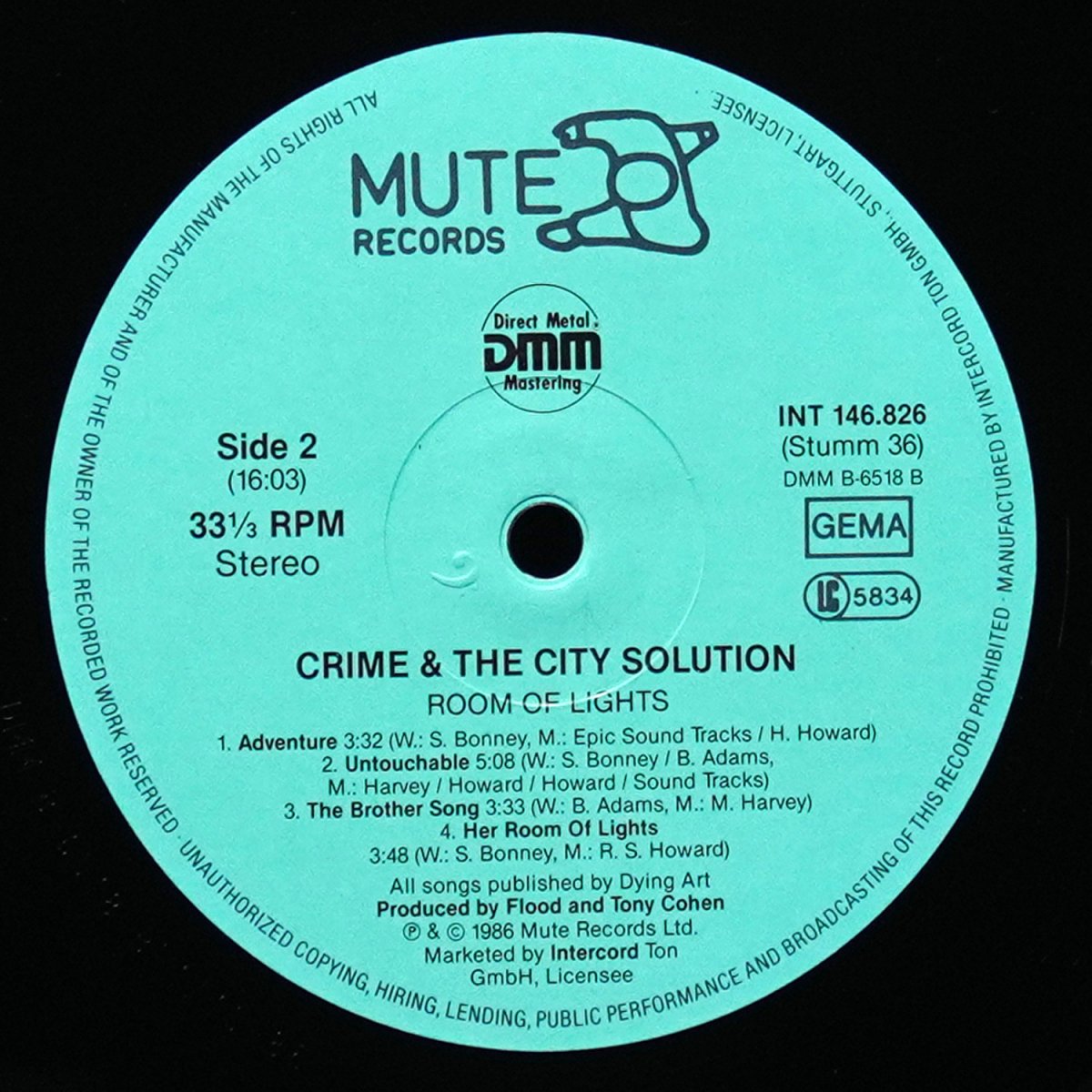 LP Crime & The City Solution — Room Of Lights фото 5