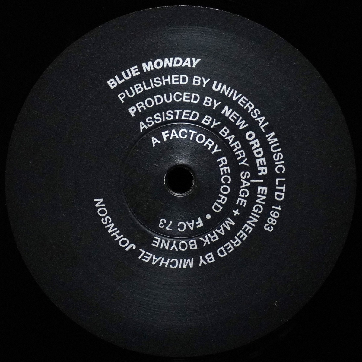 LP New Order — Blue Monday (макси сингл) фото 3