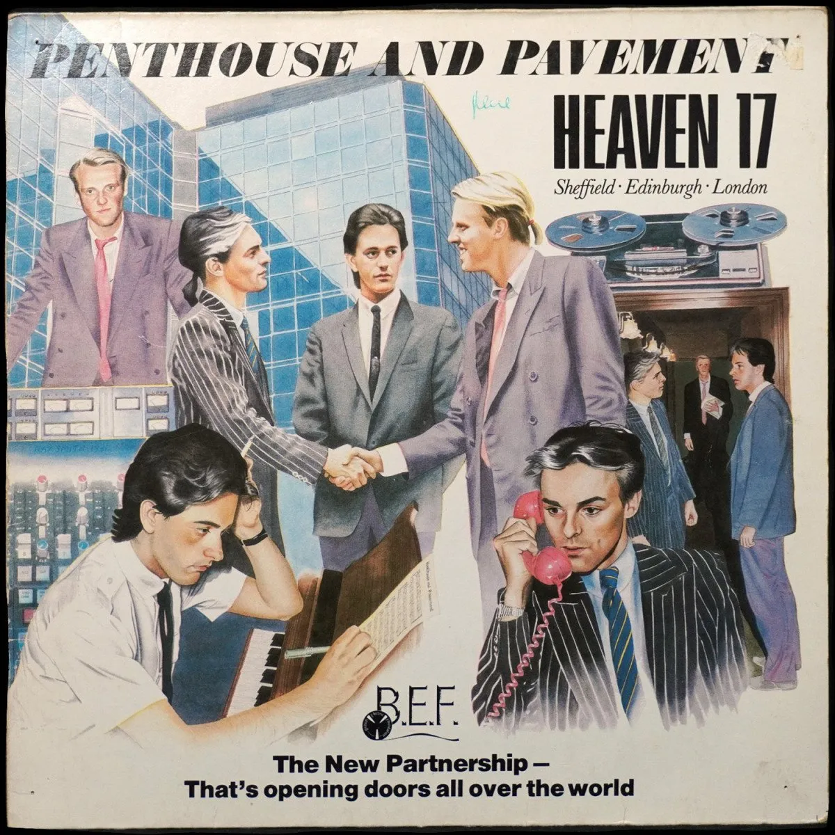 LP Heaven 17 — Penthouse And Pavement фото