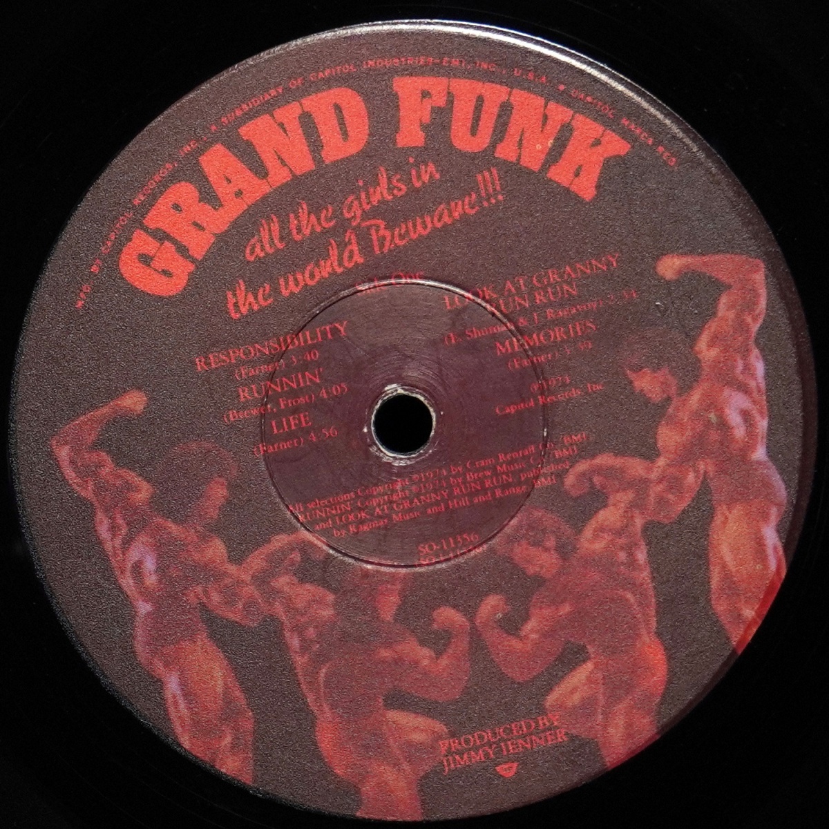 LP Grand Funk Railroad — All The Girls In The World Beware! (+ постер) фото 3