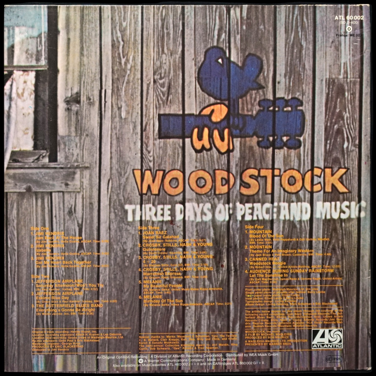 LP V/A — Woodstock Two (2LP) фото 2